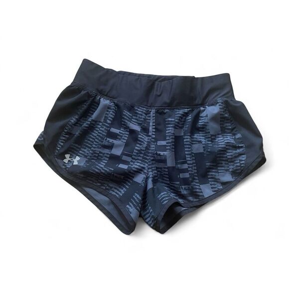 Under Armour Women's UA HeatGear Shorts Black /Grey Size S Great Condition - Picture 1 of 6